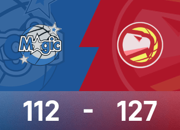 NBA战报：里萨谢21分，老鹰127-112轻取魔术