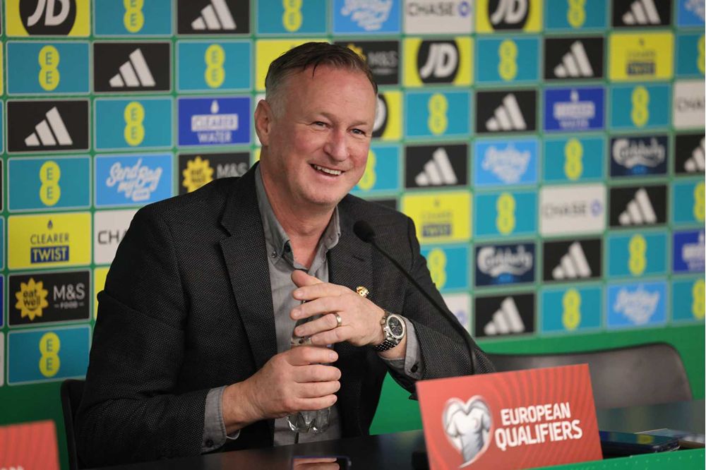 奥尼尔：尽管北爱尔兰遭遇受伤病困扰，但对两场世预赛充满信心